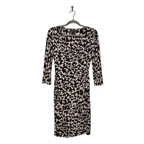 Lauren Ralph Lauren Dresses & Skirts - LAUREN RALPH LAUREN $179 Long Sleeve Jersey Stretch Ruched‎ Sheath Dress Size 2